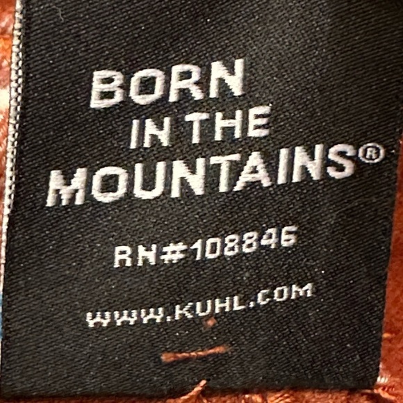 Kuhl Born In The Mountains Burgundy Pants Slim Fit Women’s Size 8 short - Picture 7 of 7